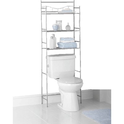 Mainstays 3-Shelf Over-the-Toilet Steel Storage Rack