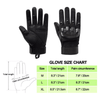 Tactical Military Airsoft Gloves for Outdoor Sports, Paintball, and Motorcycling with Touchscreen Fingertip Capability