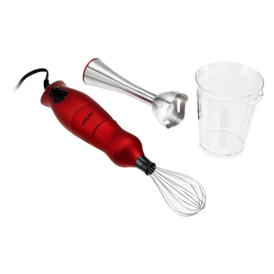 Better Chef 200W DualPro Immersion Blender Hand-Mixer with Cup and Beater