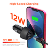 HyperGear SpeedBoost 12W USB + 5W USB Car Charger