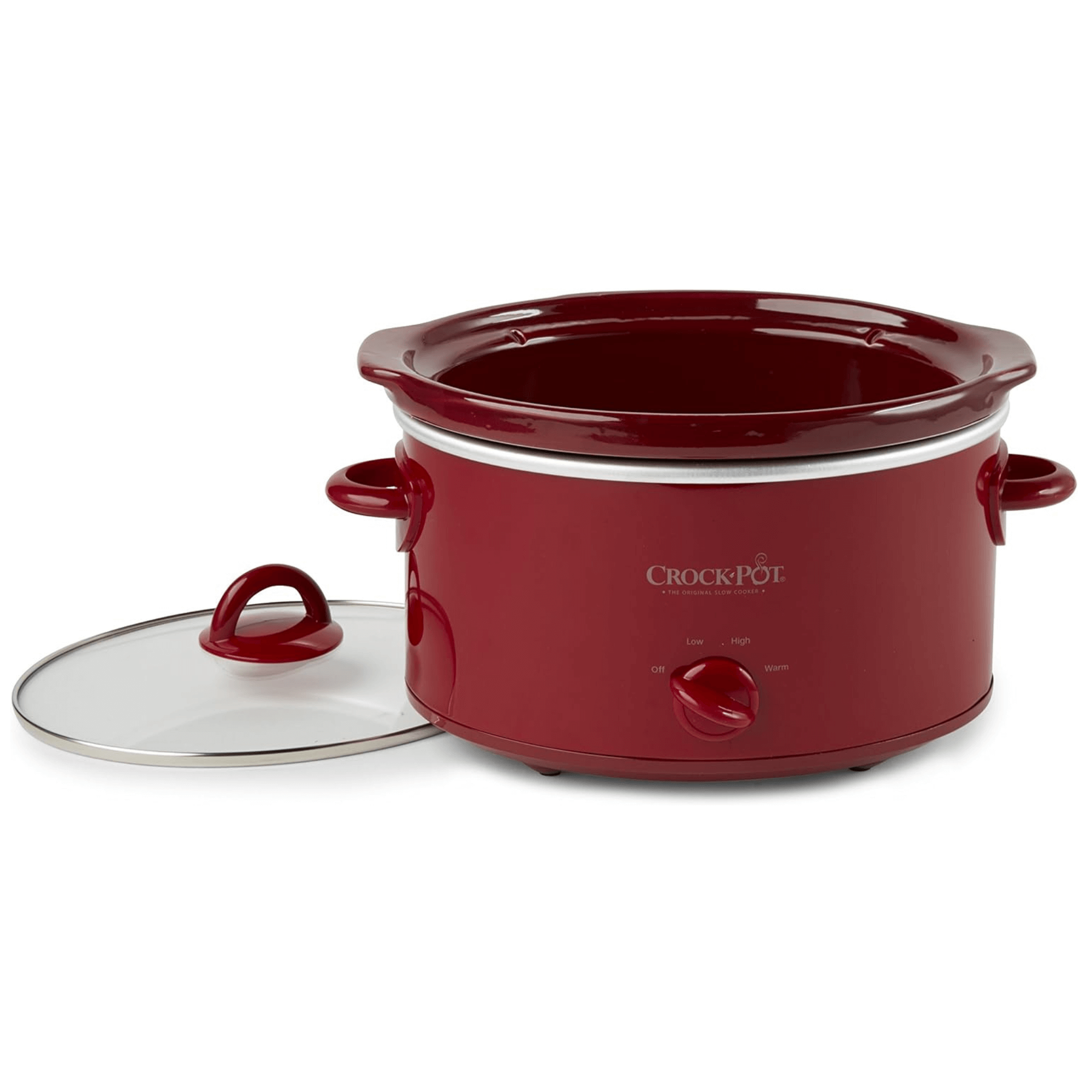 Crockpot 4Qt Small Manual Slow Cooker & Warmer - REFURBISHED