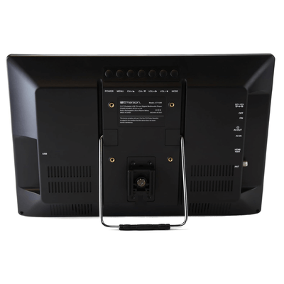 Emerson 13.3" Portable Rechargeable 12V ACDC TV - Refurbished