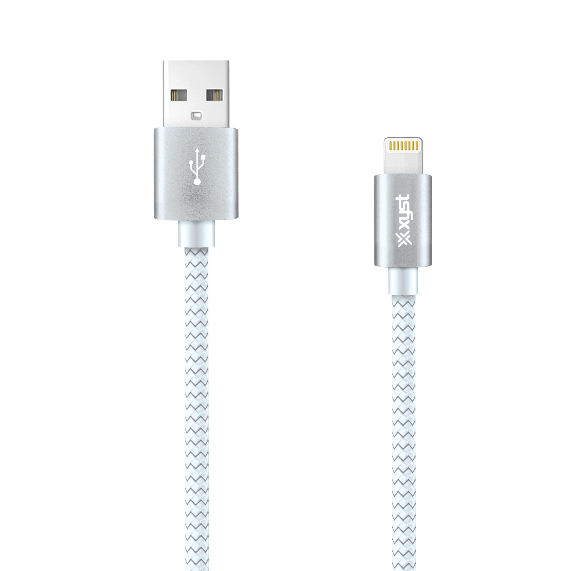 Xyst Charge and Sync USB to Lightning Braided Cable 10Ft