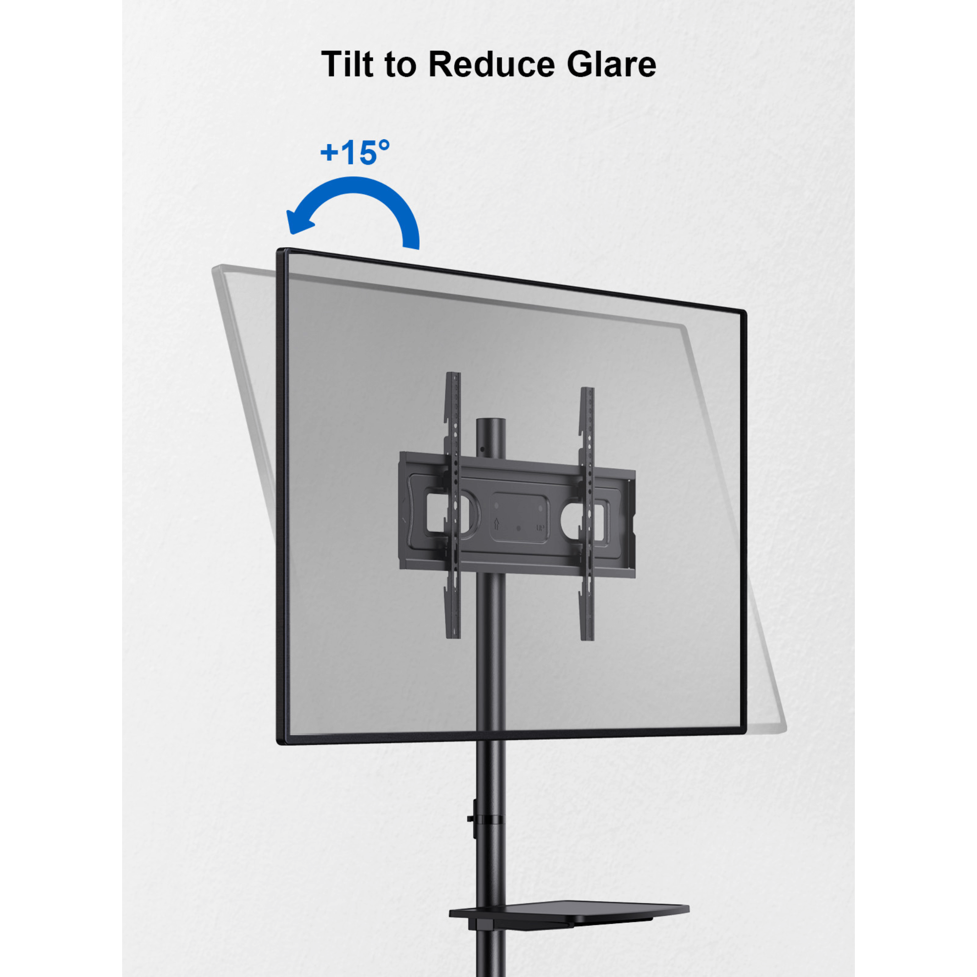 ErgoAV Movable Cart for TVs 32" to 55"