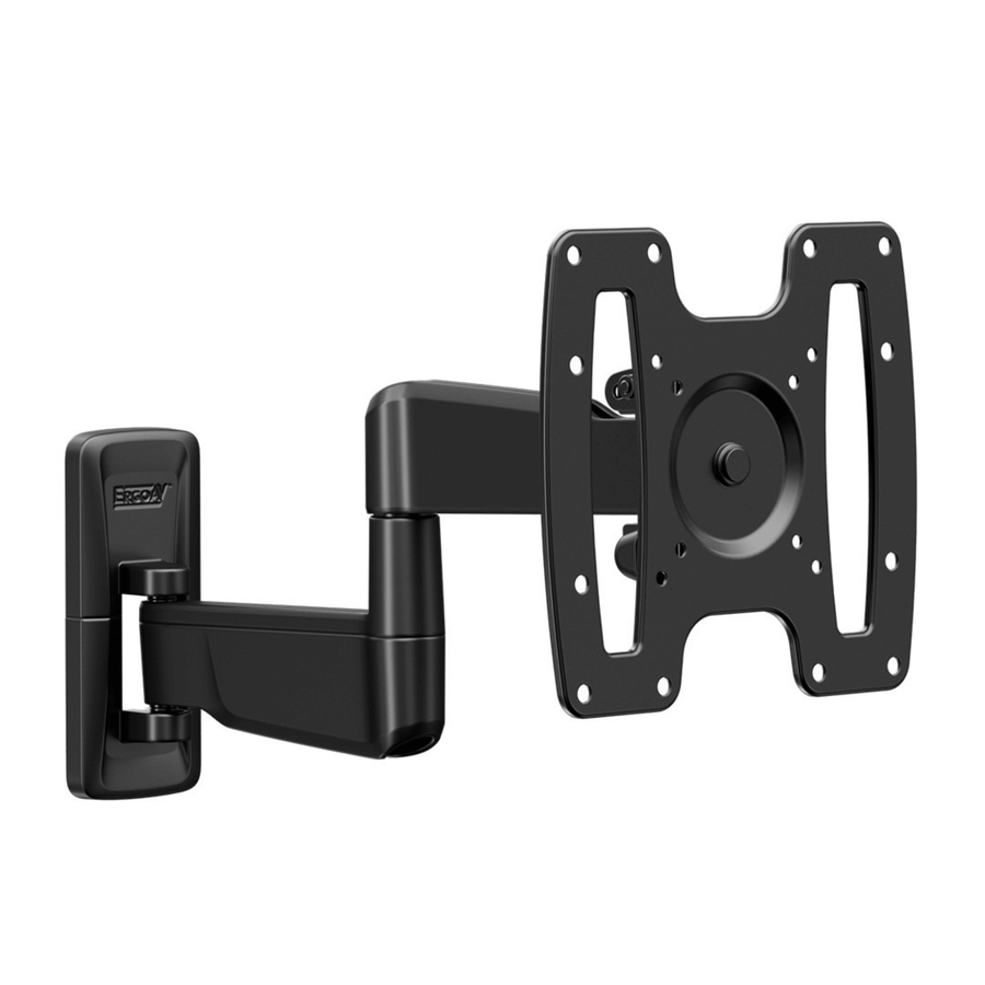 ErgoAV Small Motion TV Mount for 19" to 43" TVs