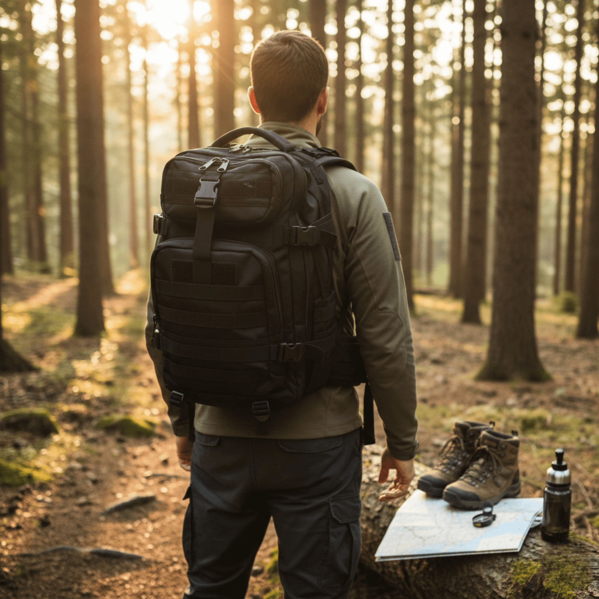 XGear Tactical Small 30L Tactical Backpack Survival Bag