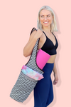 Yoga Mat Carrying Tote Bag with Large Size Pockets | Multipurpose and Fit Most Size Mats