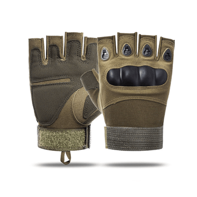 Tactical Military Fingerless Airsoft Gloves for Outdoor Sports, Paintball, and Motorcycling