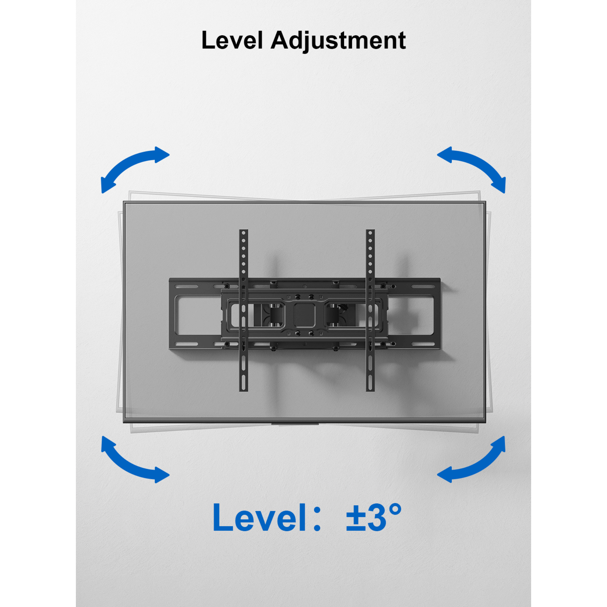 ErgoAV Motion Mount with Dual Arms for TVs 40" to 55"