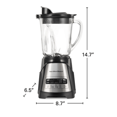 Hamilton Beach Power Elite 700W Glass Jar Blender