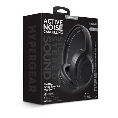 HyperGear Stealth2 ANC Wireless Headphones