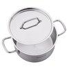 Korkmaz Alfa 6.8L Stainless Steel Casserole Dish with Lid