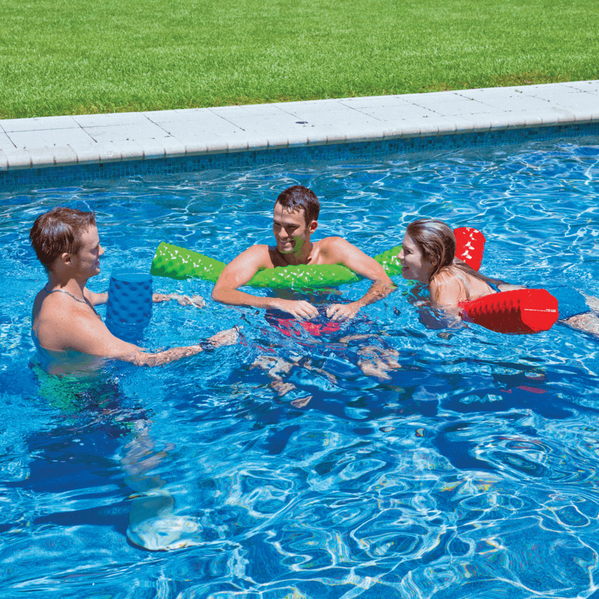 WOW Watersports Pool Noodle made from First Class Super Soft Foam Red