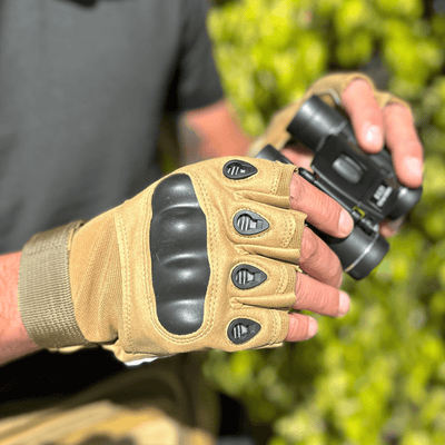 Tactical Military Fingerless Airsoft Gloves for Outdoor Sports, Paintball, and Motorcycling