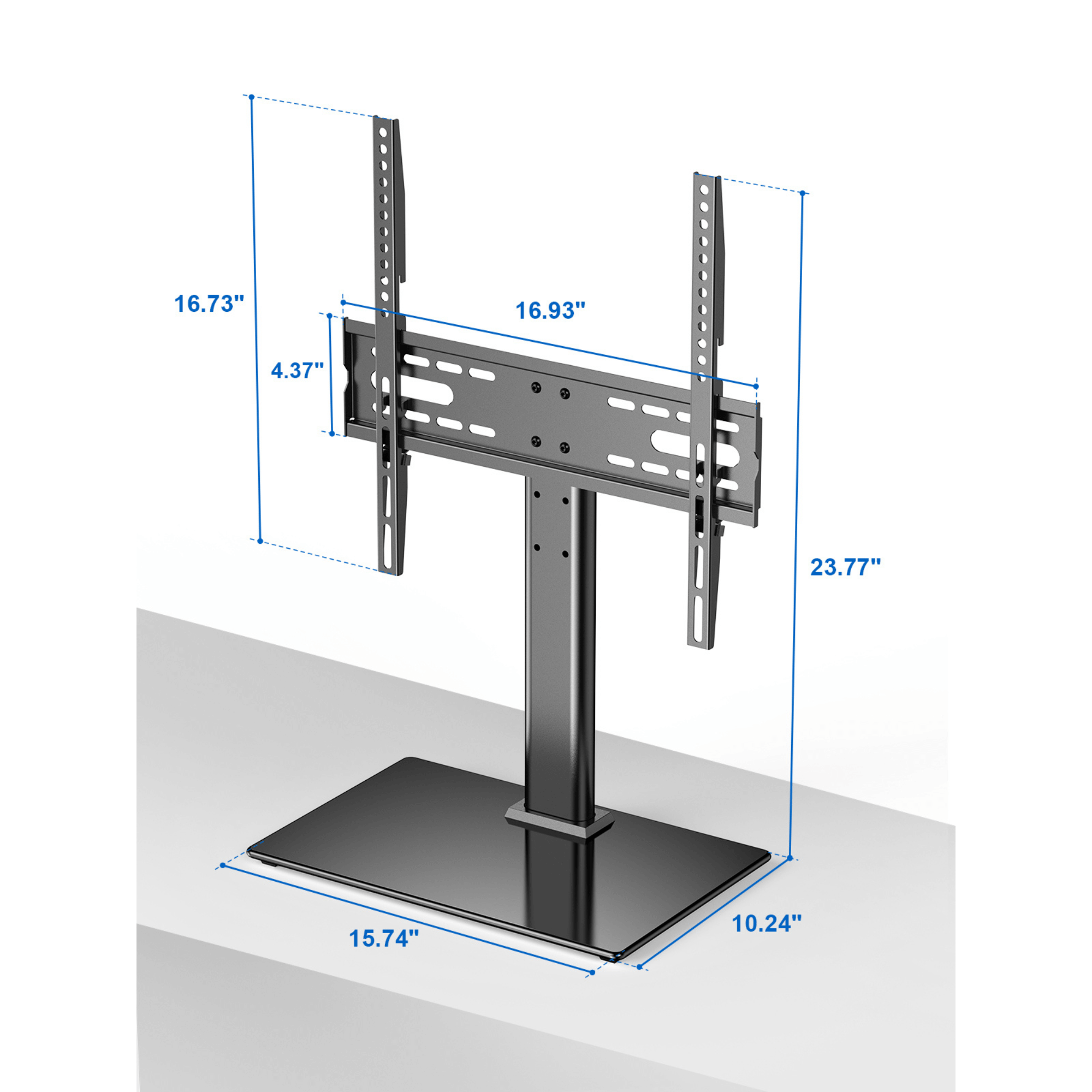 ErgoAV Tabletop TV Stand for 40" to 55" TVs