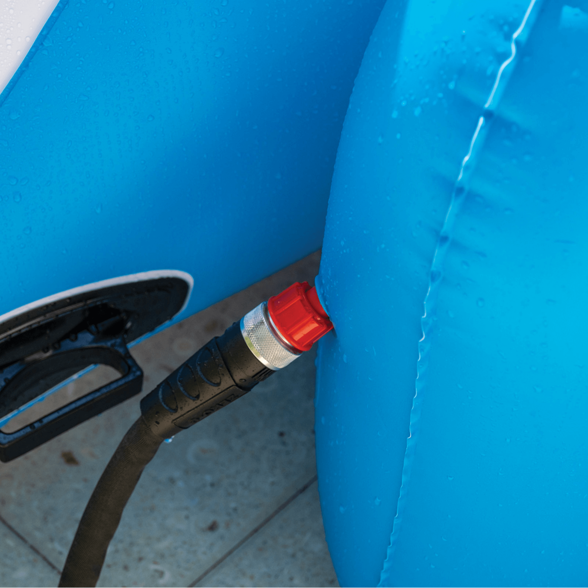 WOW Watersports Rocket Pool Slide with Built-In Sprinklers and Fast Set-Up