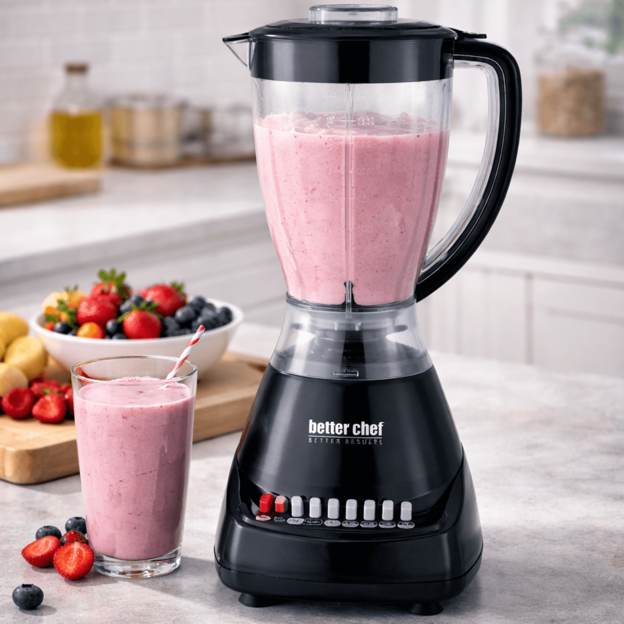Better Chef 10-Speed 400W Plastic Jar Blender