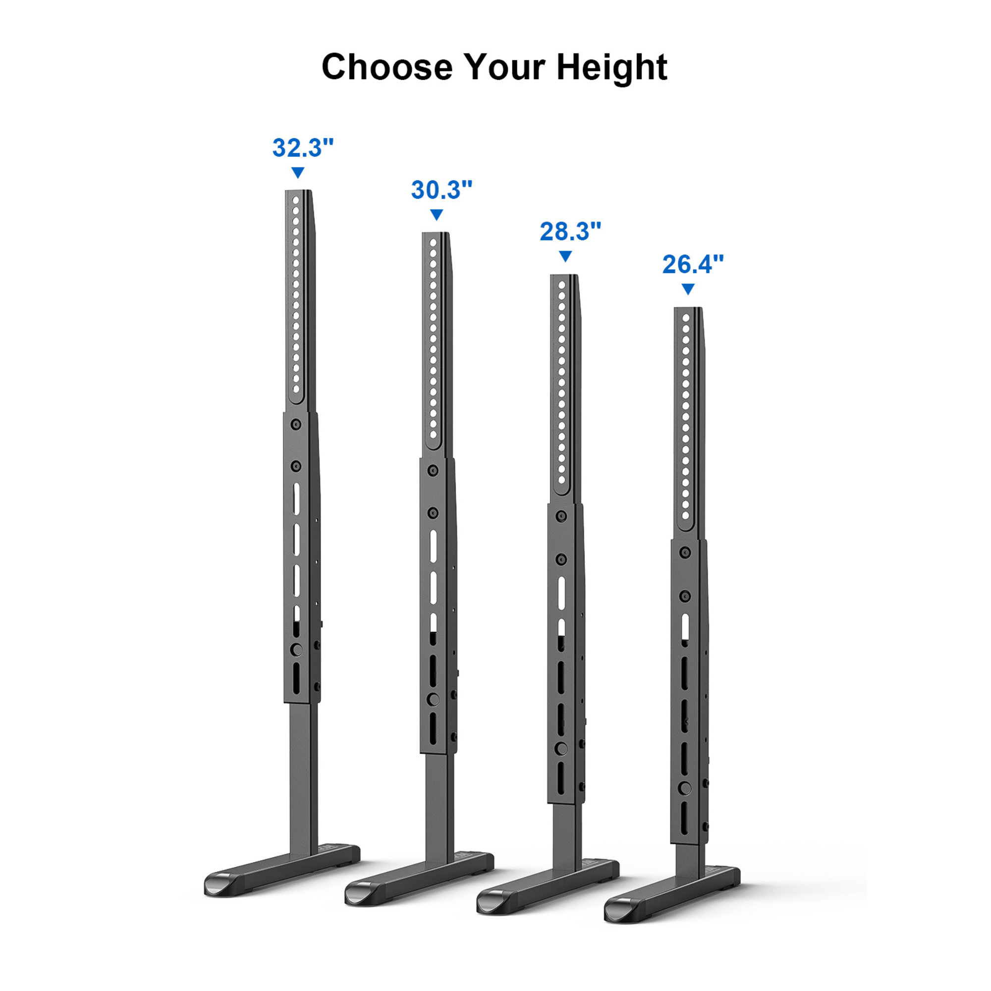 ErgoAV Universal TV Legs for 37" to 77" TVs