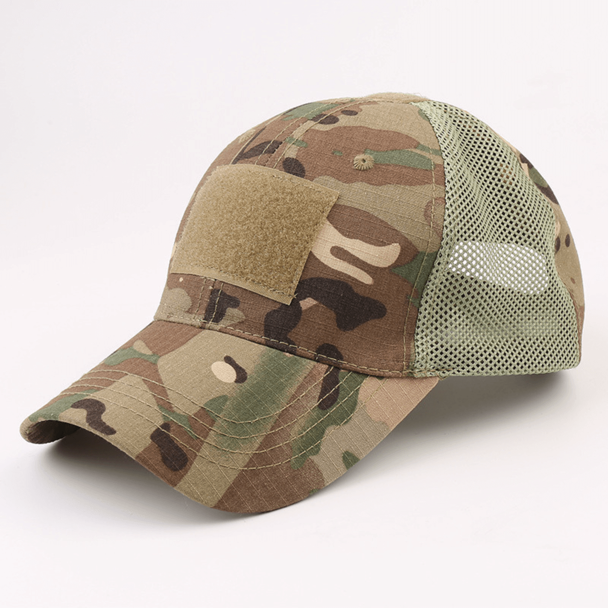 JupiterGear Military-Style Tactical Patch Hat with Adjustable Strap | Breathable & Unisex