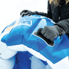 WOW Watersports Snow Tube Bobsled for Kids and Adults w Front Snow Shield