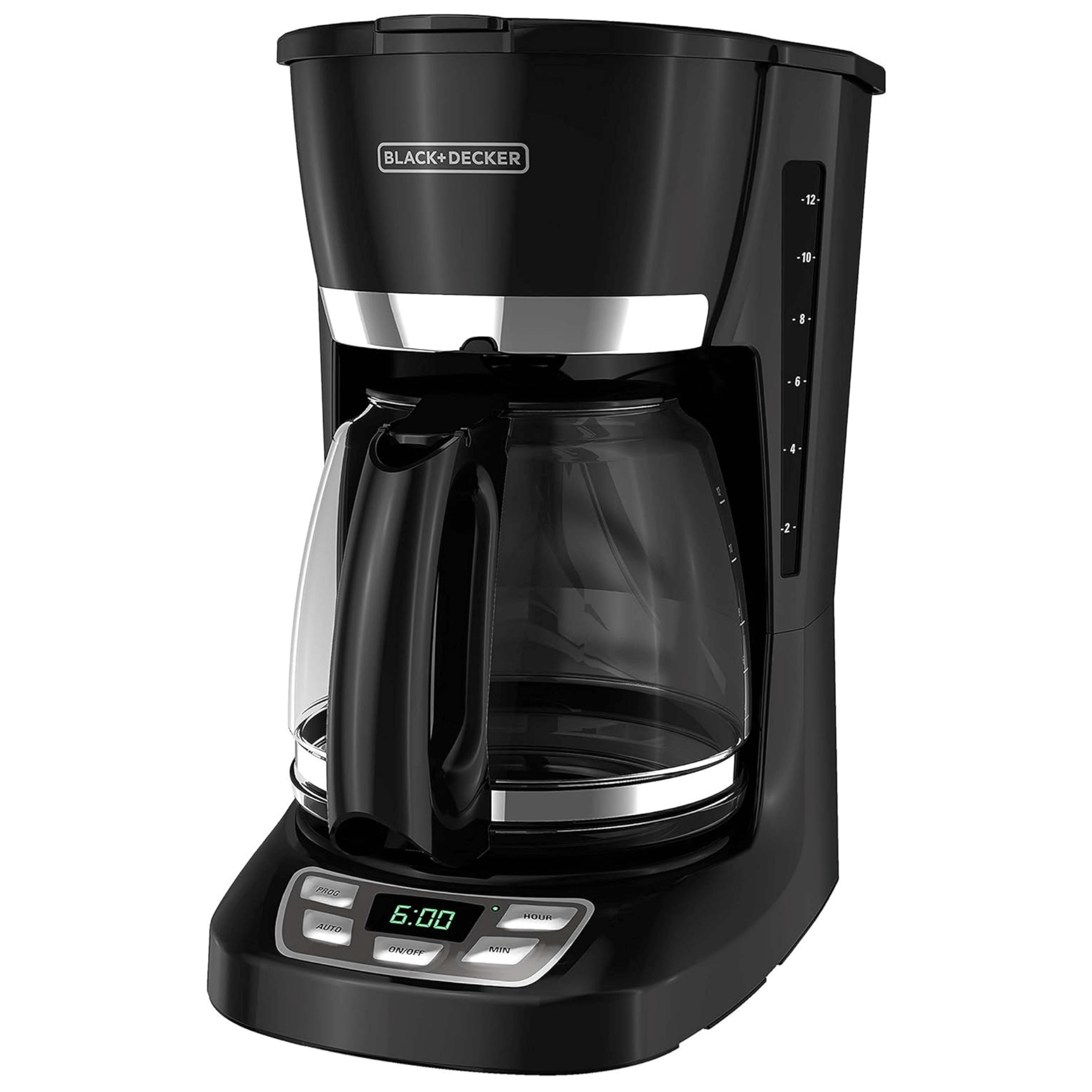 Black & Decker 12 Cup Programmable Coffee Maker with Quick-Touch Programming - REFURBISHED