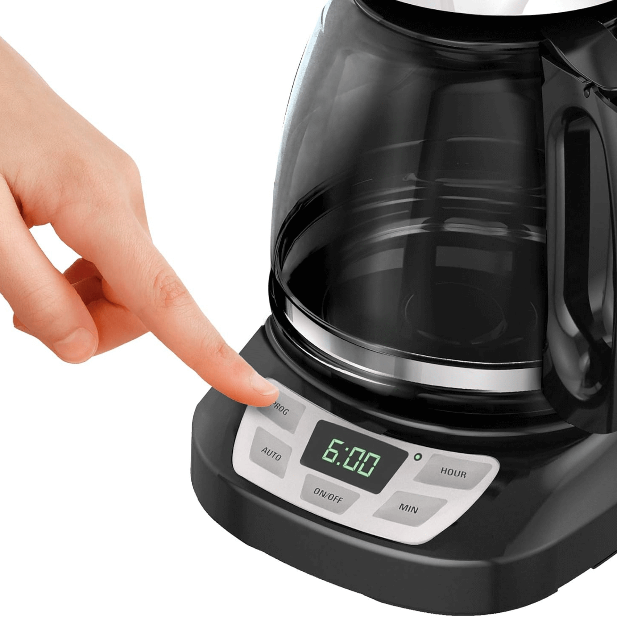 Black & Decker 12 Cup Programmable Coffee Maker with Quick-Touch Programming - REFURBISHED