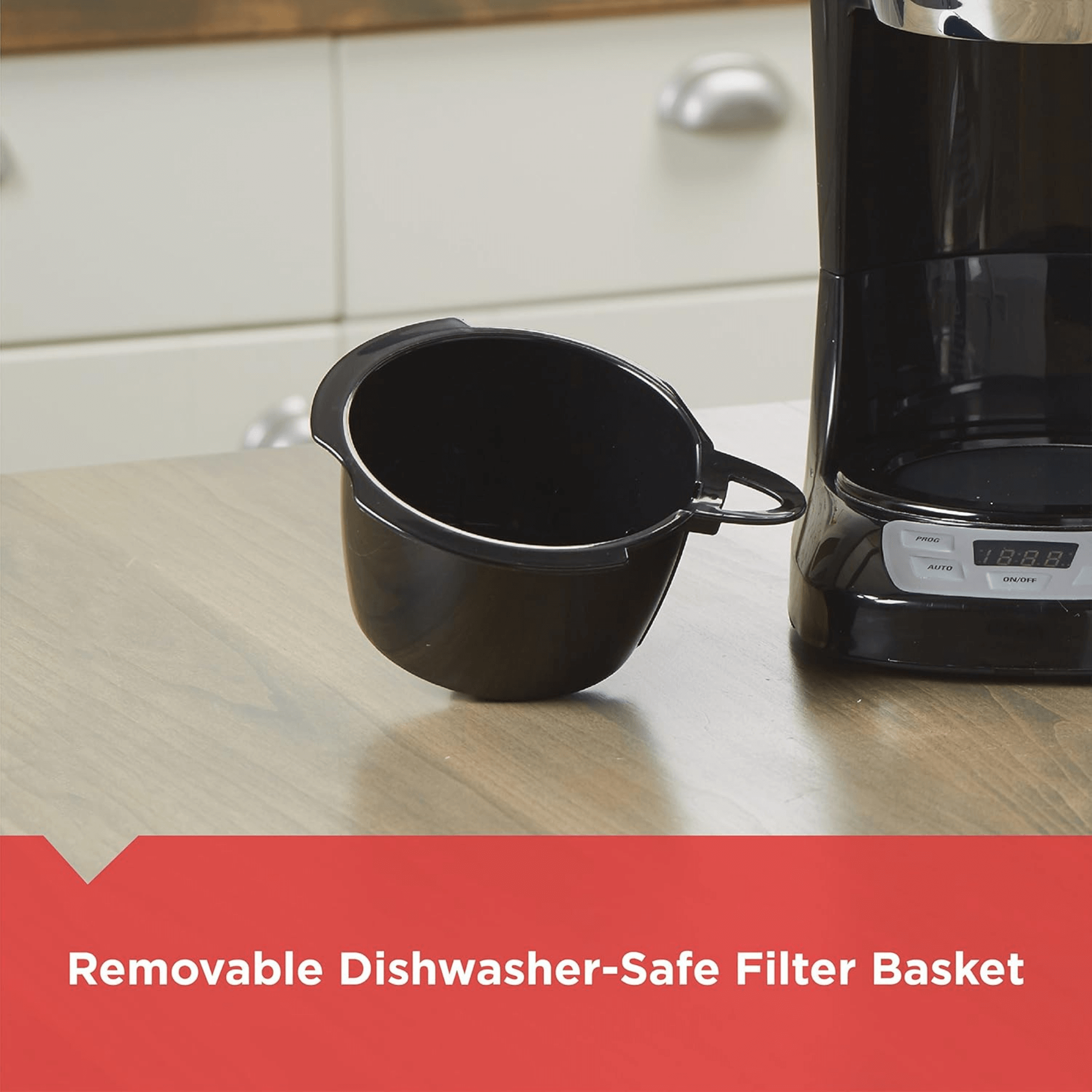 Black & Decker 12 Cup Programmable Coffee Maker with Quick-Touch Programming - REFURBISHED