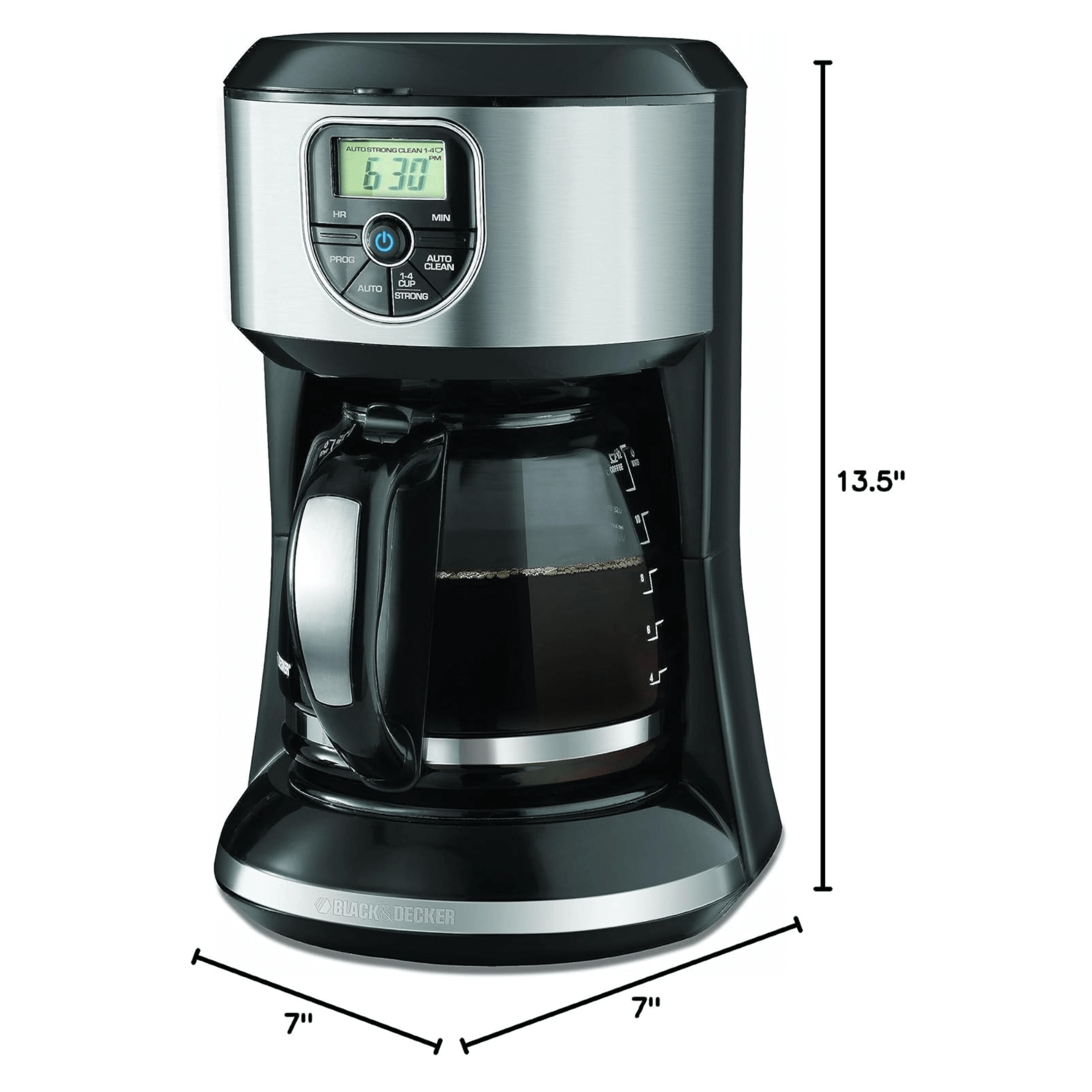 Black & Decker 12-Cup Programmable Coffeemaker - REFURBISHED