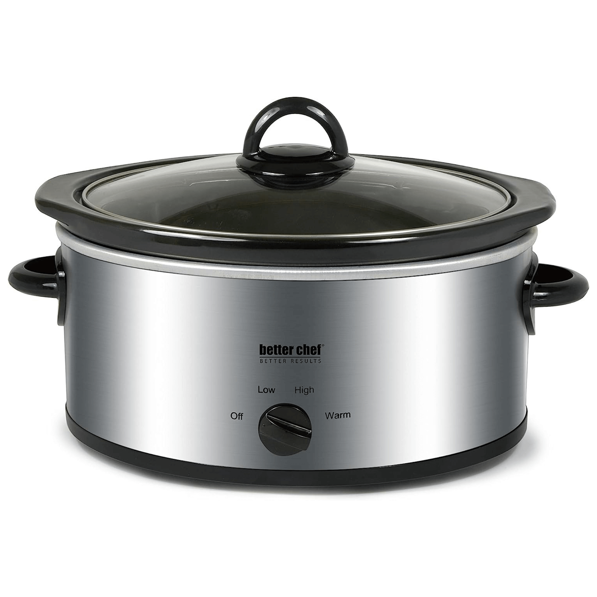 Better Chef 3-Quart Slow Cooker with Removable Crock - REFURBISHED