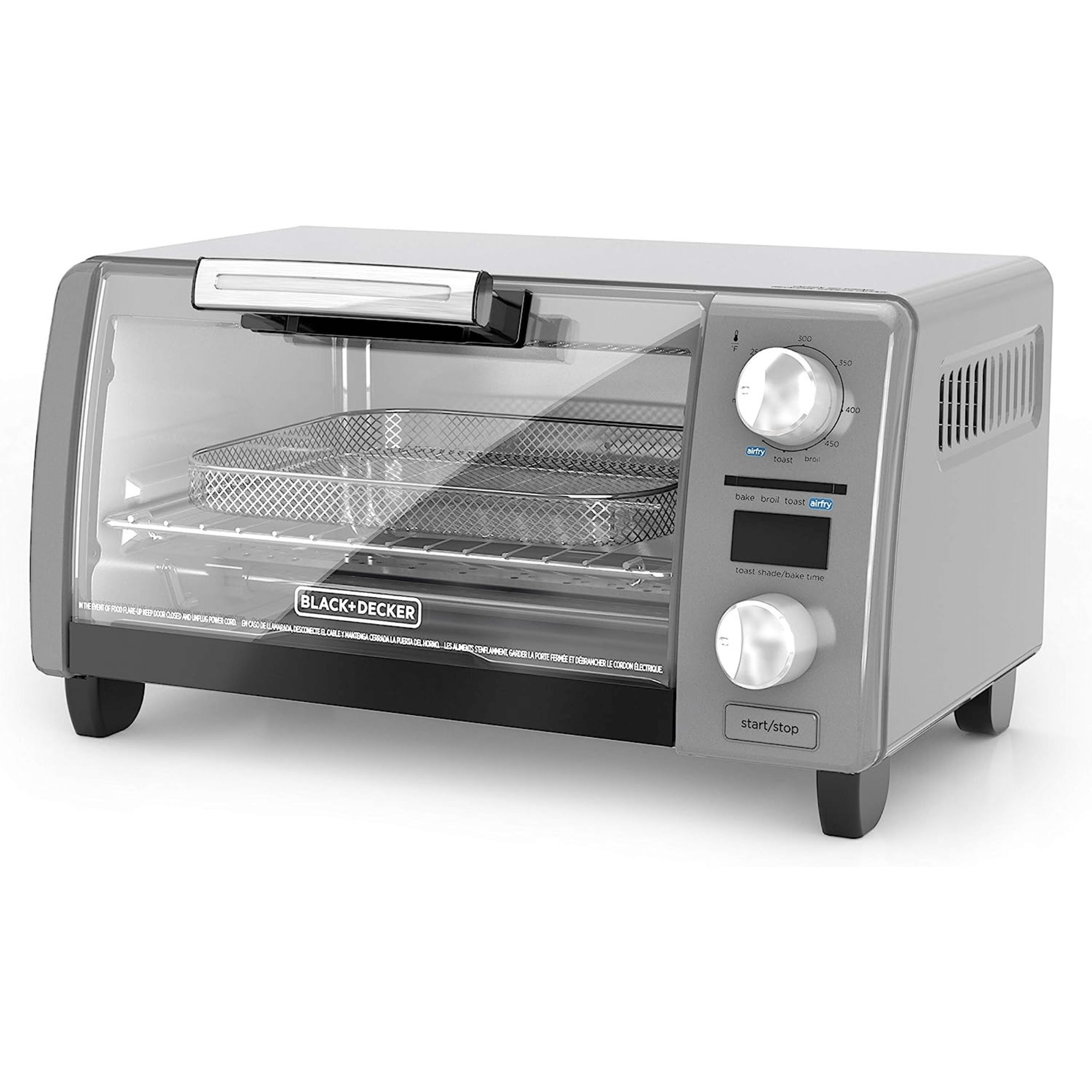Black & Decker Air Fry Digital Toaster Oven - REFURBISHED