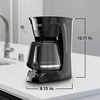 Black & Decker 12-Cup Vortex Digital Programmable Coffeemaker - REFURBISHED