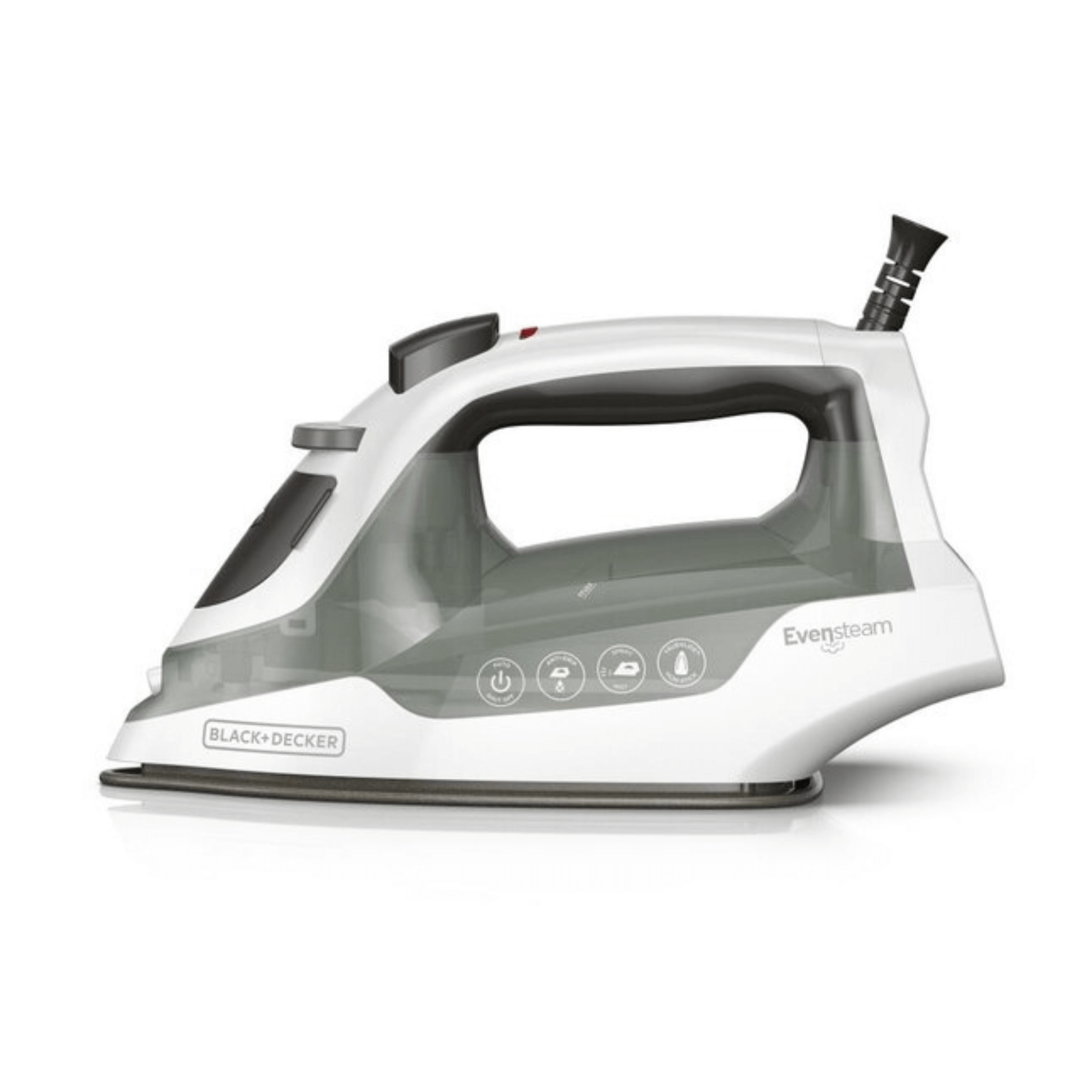 Black & Decker Easy Steam TrueGlide Nonstick SmartSteam Compact Iron - REFURBISHED