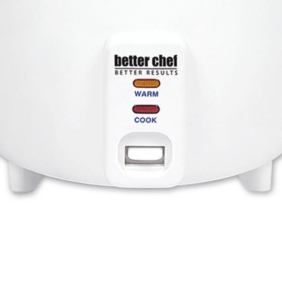 Better Chef 10-Cup - 20-Cup Cooked - Rice Cooker with Steamer