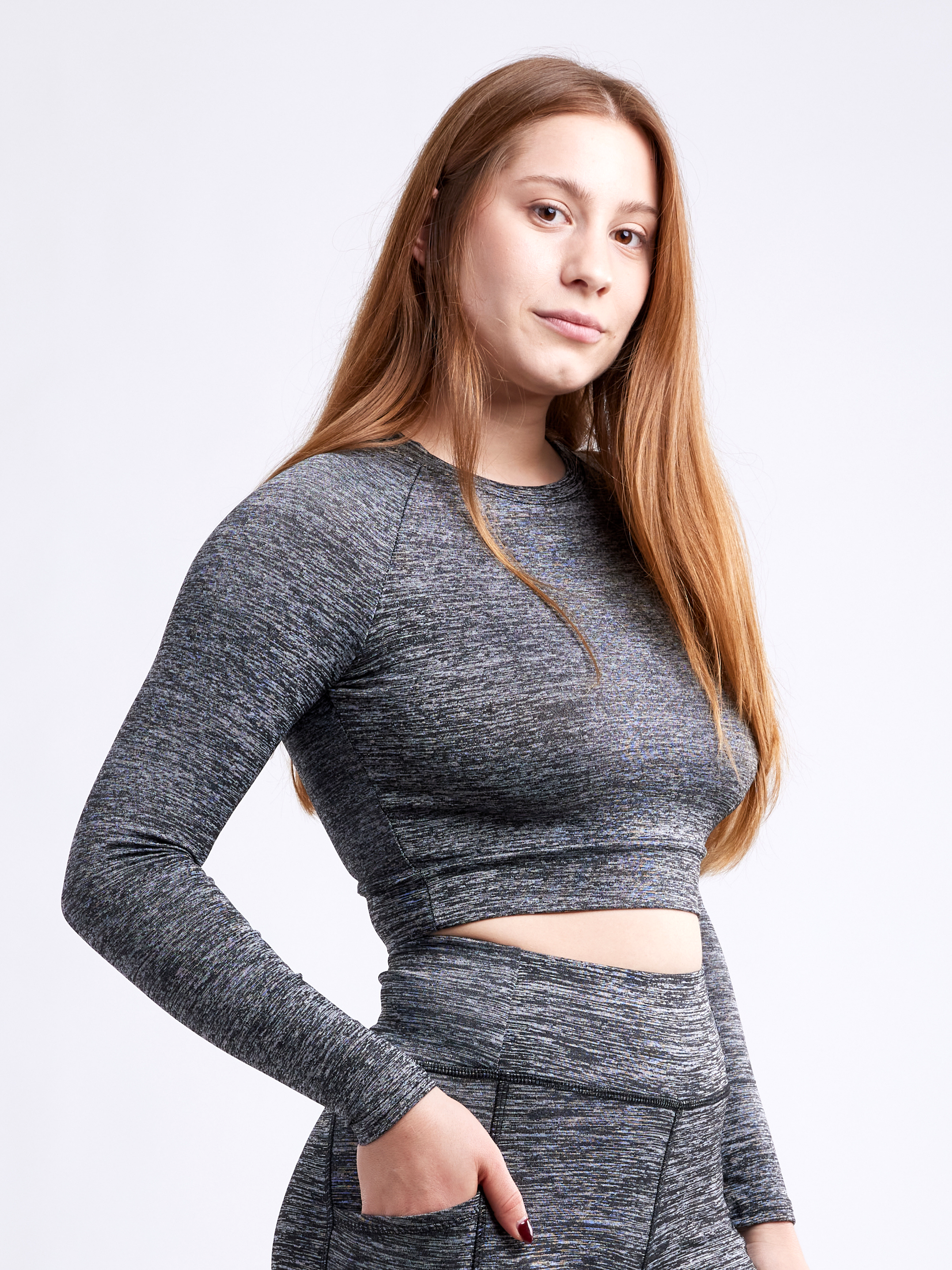 JupiterGear Long-Sleeve Crop Top