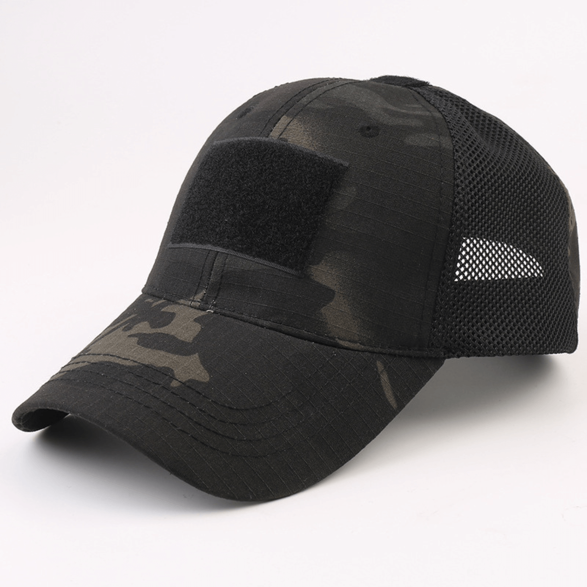 JupiterGear Military-Style Tactical Patch Hat with Adjustable Strap | Breathable & Unisex