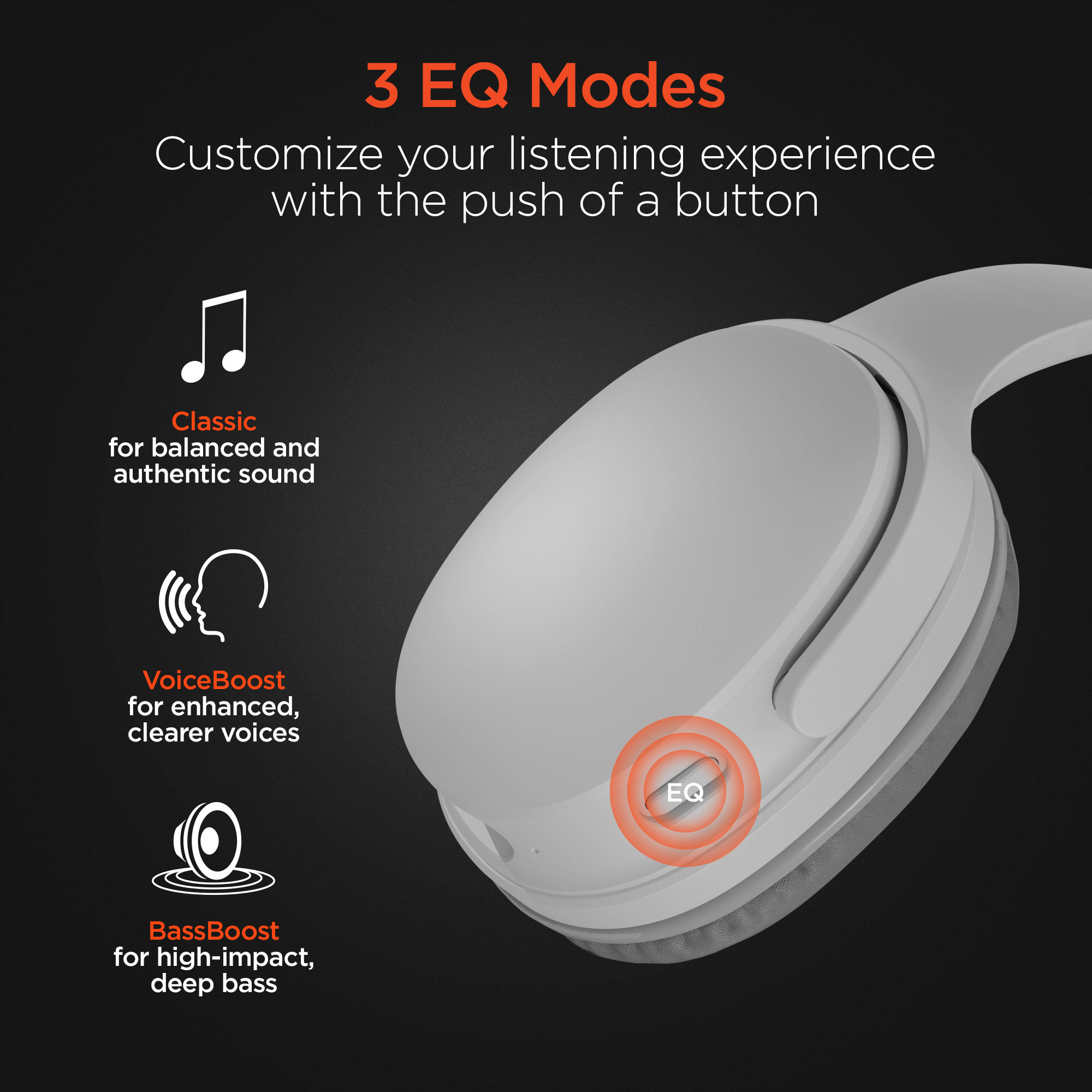 HyperGear Flip 2-in-1 Headphones Plus Speaker