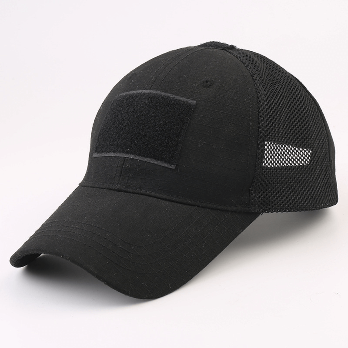 thumbnail image 2 of Trade Winds Military Blue Mesh Tactical Cap – Adjustable Strap, Unisex Baseball Hat 2 of 5