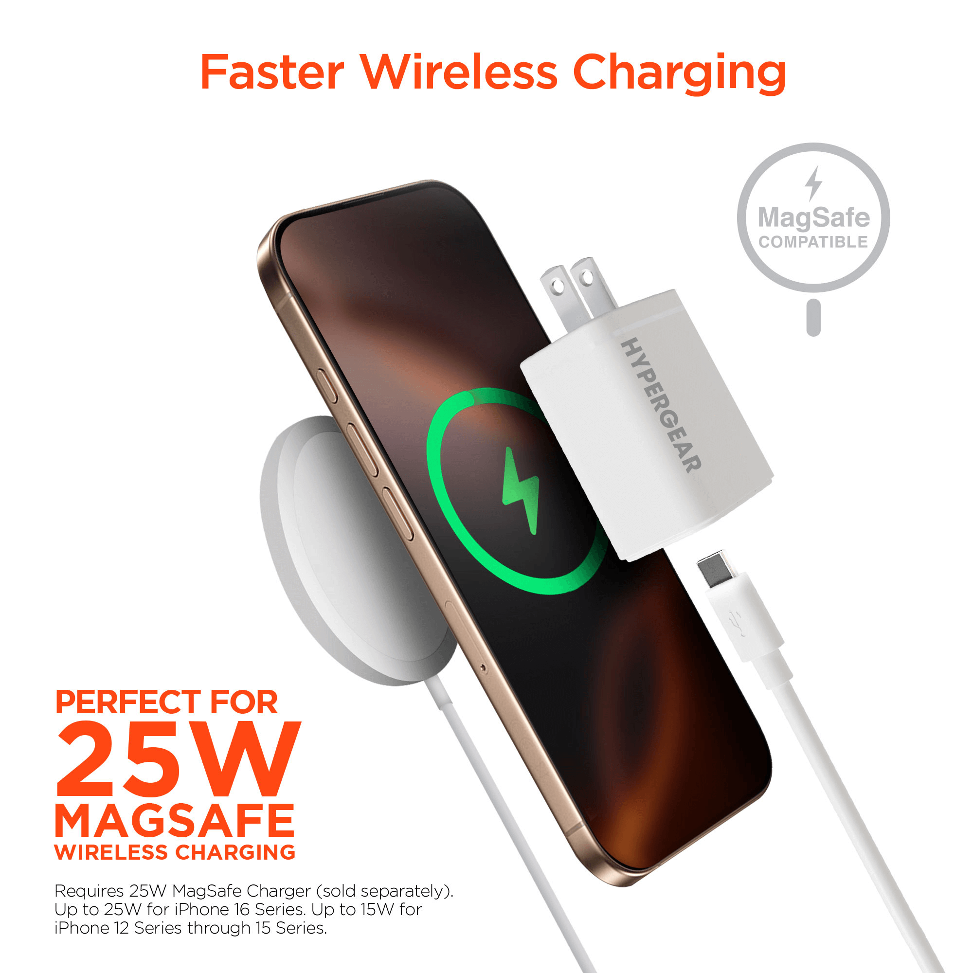 HyperGear SpeedBoost 40W USB-C PD GaN Fast Wall Charger with PPS