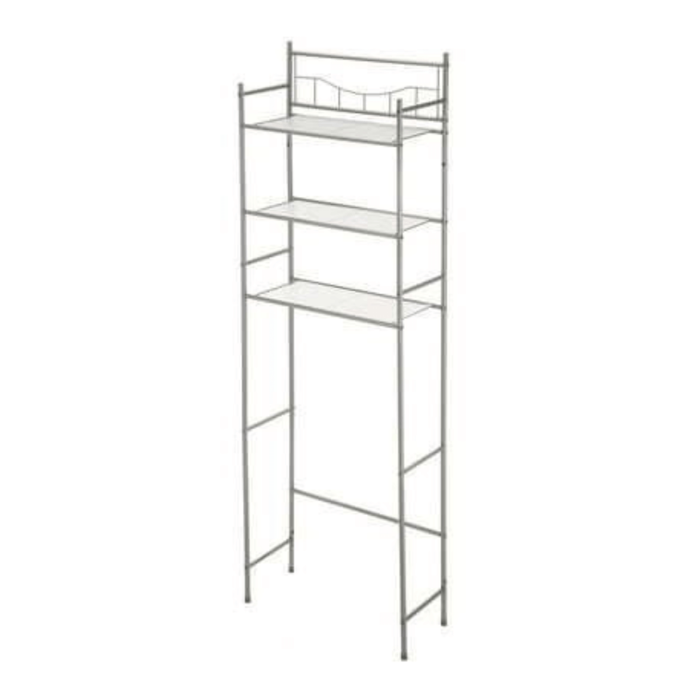 Mainstays 3-Shelf Over-the-Toilet Steel Storage Rack