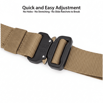 XGear Tactical Mens Tactical Belt Riggers Style with Buckle