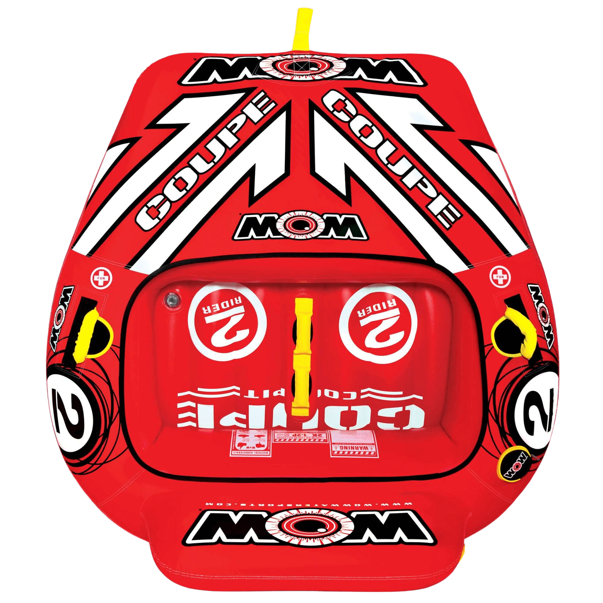 WOW Watersports Coupe Cockpit 1 - 2 Person Inflatable Towable Cockpit Tube