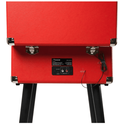 Victor Andover 5-in-1 Music Center Red - Refurbished