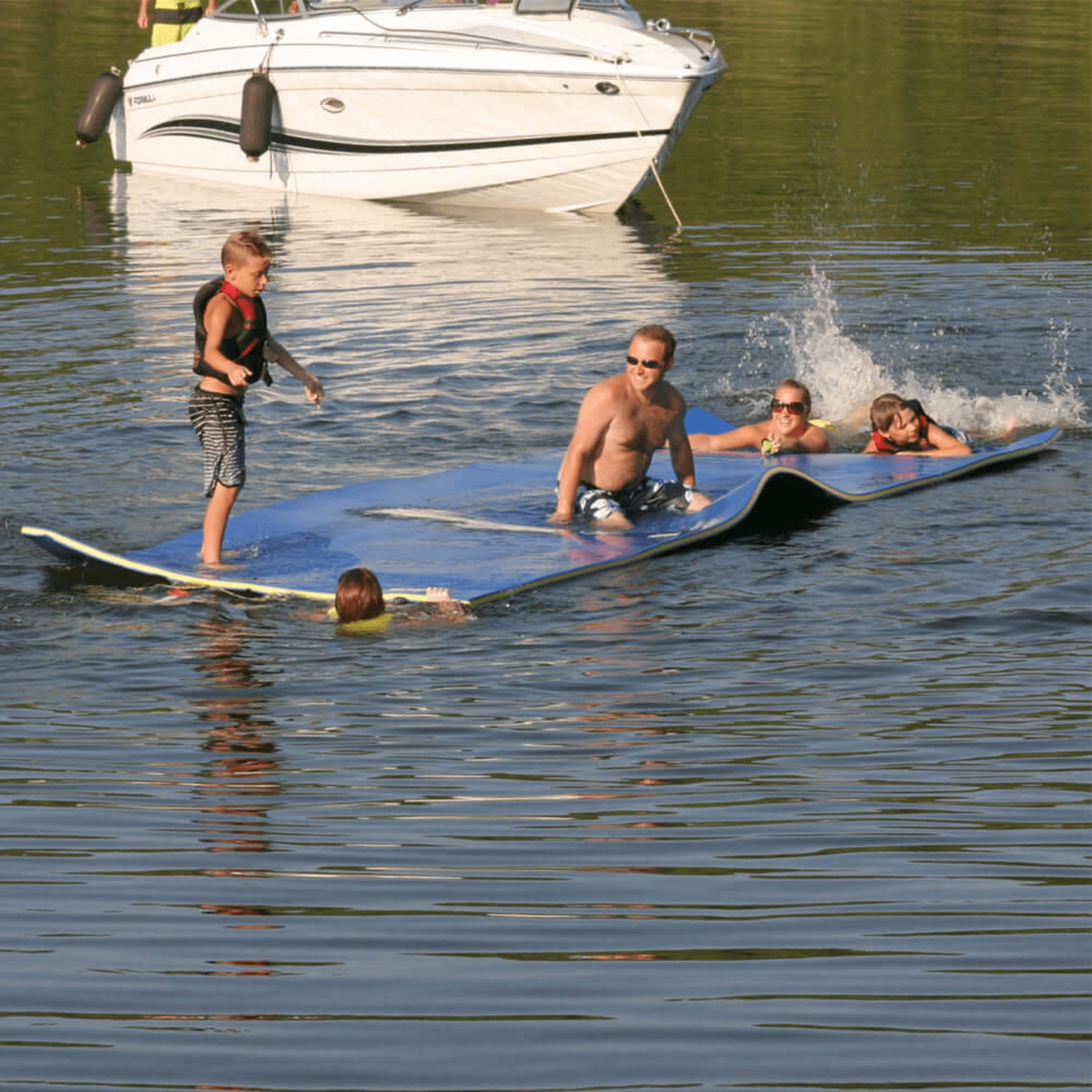 WOW Watersports 20x6' Chillraft Includes Heavy-Duty Tether Cord Assembly