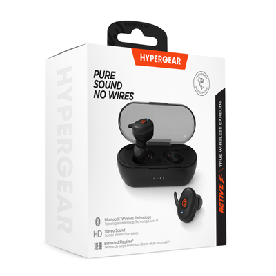 HyperGear Active True Wireless Earbuds with USB-C Connector