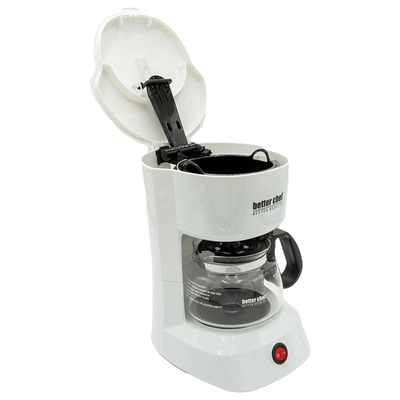 Better Chef 4-Cup Coffeemaker with Grab-A-Cup Feature - REFURBISHED