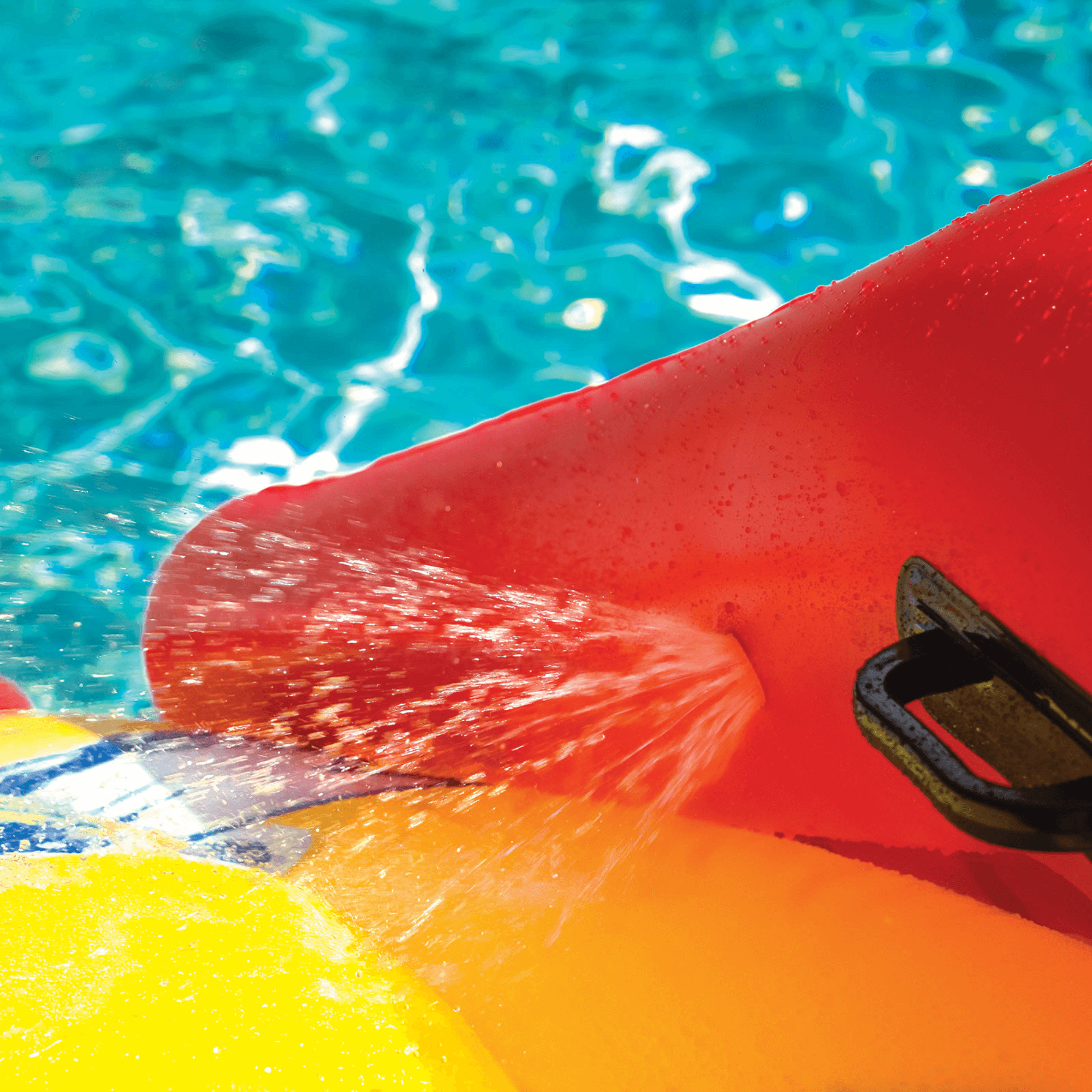 WOW Watersports Slide N Smile Inflatable Pool Slide with Sprinklers