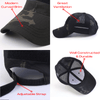 Military-Style Tactical Patch Hat with Adjustable Strap | Breathable & Unisex