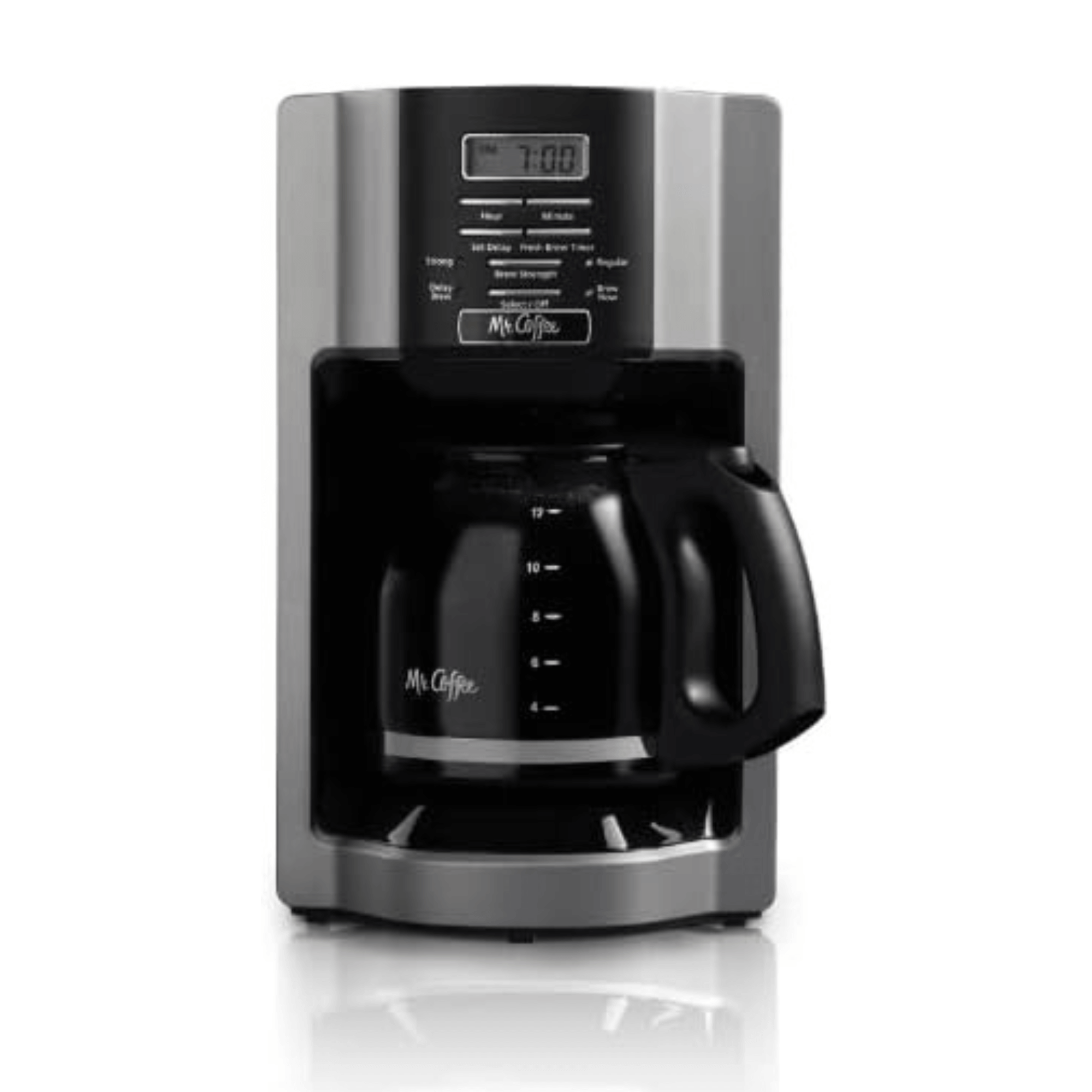 Mr. Coffee 12-Cup Programmable Coffeemaker with Rapid Brew - REFURBISHED
