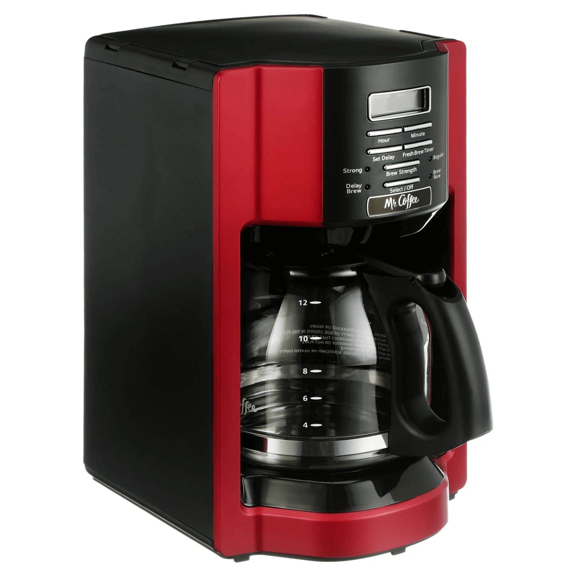 Mr. Coffee 12-Cup Programmable Coffeemaker with Rapid Brew - REFURBISHED