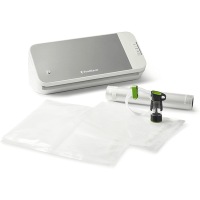 FoodSaver Food Sealer and Kit Vacuum Sealing System with Bonus Handheld Sealer